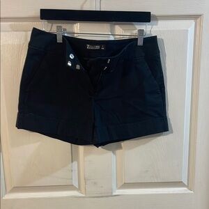 Zara Women's High Waist Black Shorts